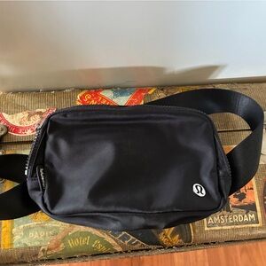 lululemon Black Belt Bag